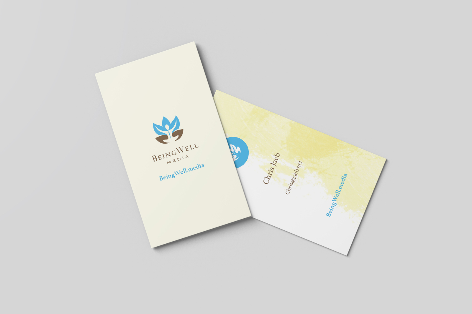 BeingWell Brand Identity, Business Cards
